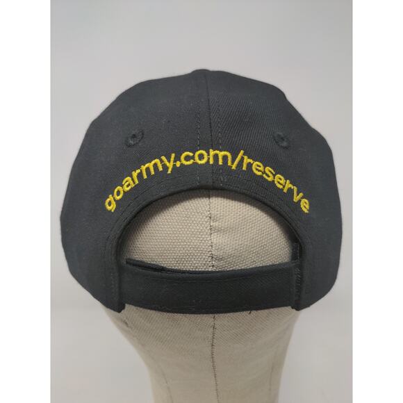 US Army GoArmy Hat Strapback Adjustable Black Embroidered Logo OFSA Made USA - Picture 8 of 11